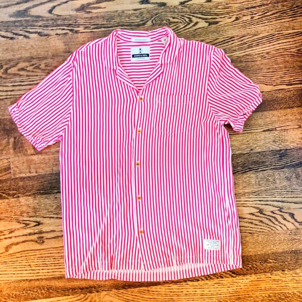 Scotch and Soda Poolside Hawaiian Fit shirt